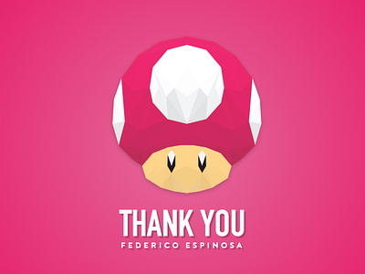 Dribbble 1up! 1st debut dribbble first shot invitation mushroom