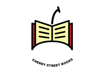 Cherry St. Books book cherry gotham logo thick lines