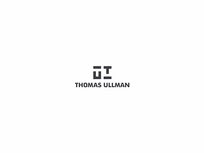 Thomas Ullman architect architecture block blueprint branding cube design line logo negative plan space