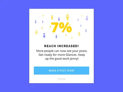Popup callout ios mobile onboarding popup reward spayce
