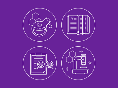 Line Conversion icons line outline spots stroke