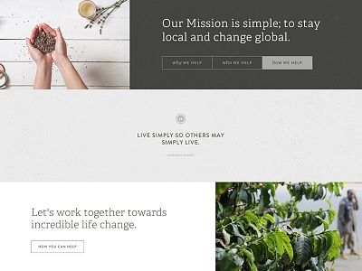 The Simple Cup Live simple web design website woocommerce wordpress