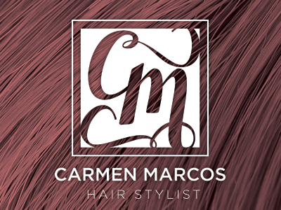Pitching a logo for a local salon hair hair cut hair stylist logo salon