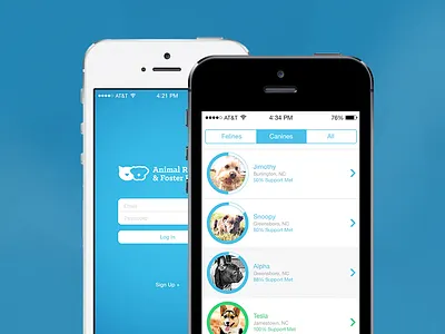 ARFP App Concept app design design flat design minimal mobile non profit ui ux