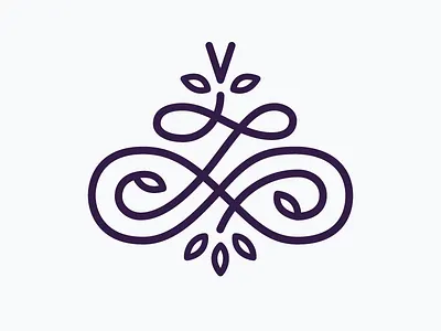 Lycée International Français de Vilnius line logo symbol