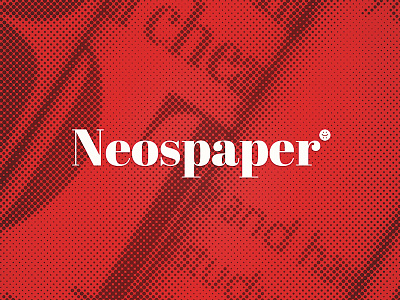 Neospaper Logo app brand design logo product