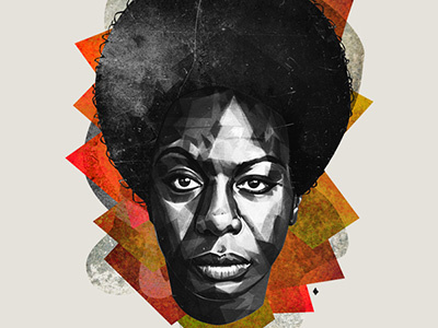 Nina Simone music nina simone portrait singer