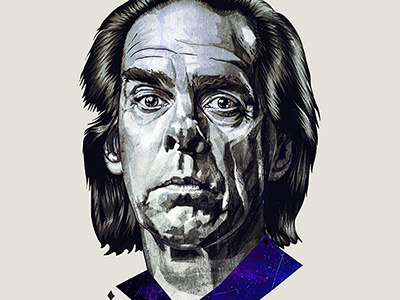 Nick Cave music nick cave portrait