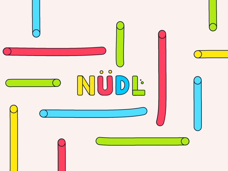 Nudl Dribbble animation