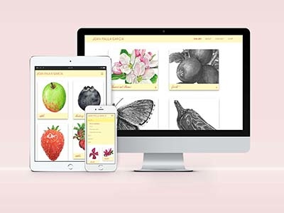 Portfolio Websit portfolio watercolor watercolor illustration website