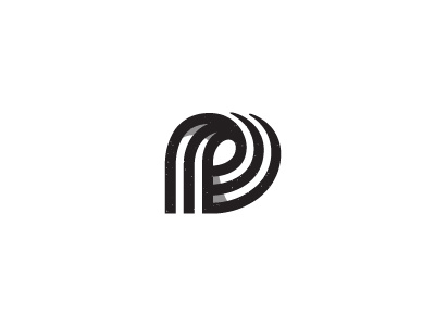 P 1 logo mark p symbol