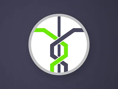 Crossfit Laminin - Icon brand crest crossfit gym icon laminin logo