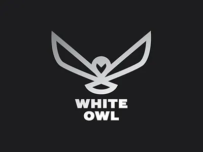 White Owl identity logotype