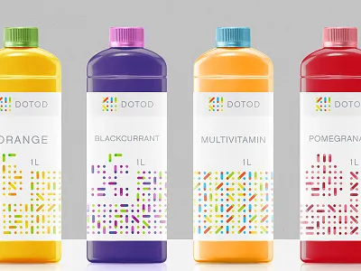 DOTOD brand branding design designer germany identity juice logo logotype package packaging sign