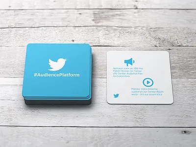 Twitter - coasters blue coasters offline design