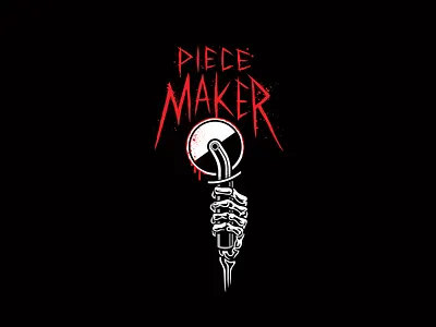 Piece Maker branding design graphic design illustration illustrator logo pizza vector