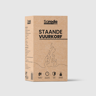 Packaging Box Design For Saroda logo luxurypackaging