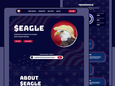 TRUMP - Meme Coin meme meme landing page meme token meme website