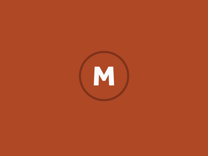 Mars On Gravity Logo Hover action hover identity logo mars