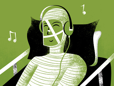 Illustrated Science 60 bandages editorial illustrated science illustration music phldesign recovery science
