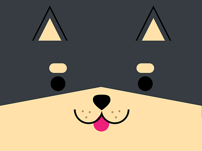 Box Doberman Pinscher animal doberman pinscher flat illustration vector