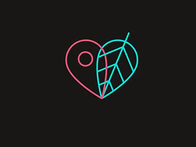 Justhealthy identity logotype