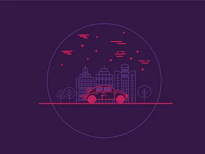 Fast icon illustration linear