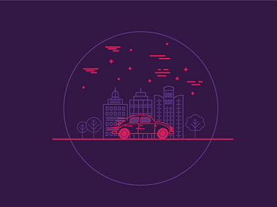 Fast icon illustration linear