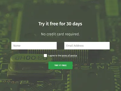 Try it Free Form form