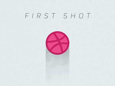 First Shot bounce dribble first post grain grey texture