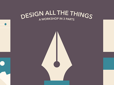 Design all the Things! aqua design facebook event pen nib pen tool pennapps workshop