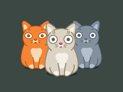 Follow My Lead animal animation cartoon cat character cute gif kitten pet
