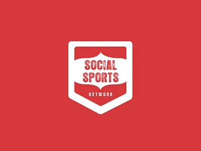Social Sports Network badges branding logo logos