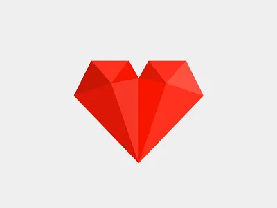 Strong Heart heart polygon