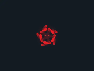 Argonaut Software argonaut cross eyes fear gradient logo logo design medusa red shine spin star
