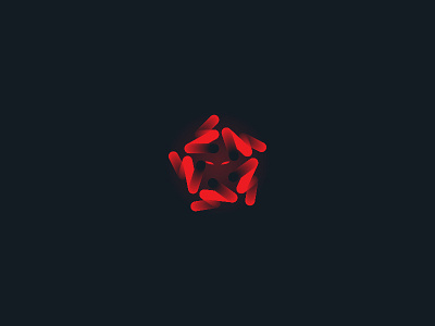 Argonaut Software argonaut cross eyes fear gradient logo logo design medusa red shine spin star