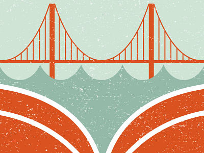 Sausalito Summer Reading Program Logo golden gate bridge library logo