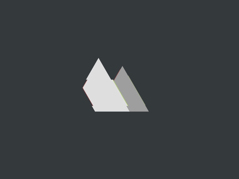 Personal Glitch animated css glitch logo