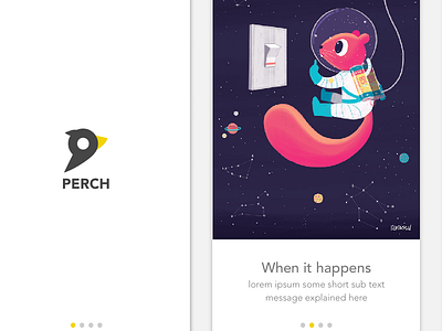 Perch branding ios ui