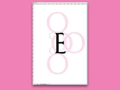 WIP 048 circle letter lettering logo design logotype magazine serif type type design