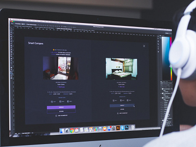 Real Estate Project + UX/UI apartments housing illustration line art real estate web application