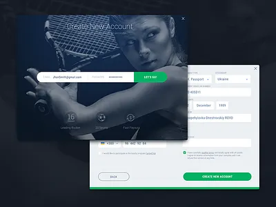 Sign In betting fields forms registration sign in sport sportsbook