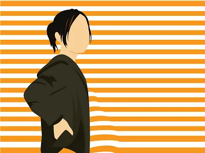 Juno guess the movie illustration juno movie icon movies orange