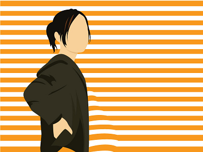 Juno guess the movie illustration juno movie icon movies orange