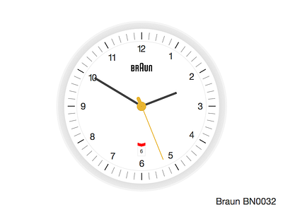 Braun BN0032 braun dieter rams