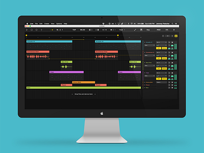 Ableton Concept ableton concept redesign reskin