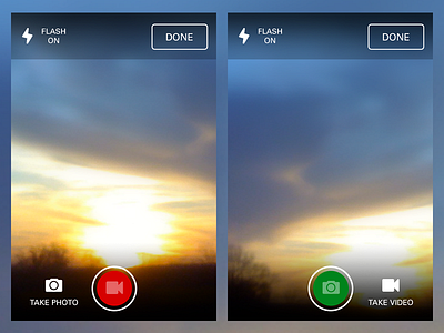 Camera App Simple accessibility app camera ui