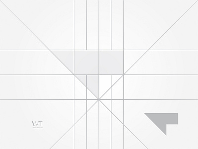 V/igan T/afili adobe brand clean concept construction geometry logo minimalist process simple structure vector