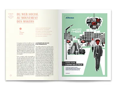 Influencia advertising brand design press