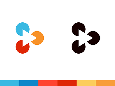 Directions. arrow choice choose destination direction directions dot identity location logo negativespace point